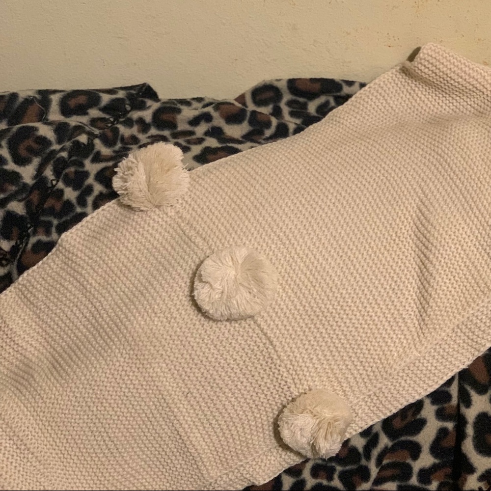 Pom Pom Infinity scarf